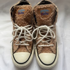 【希少品】ダッフィ　コンバース　コラボスニーカー