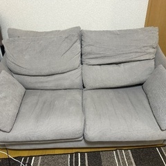 ニトリ　ソファ　グレー