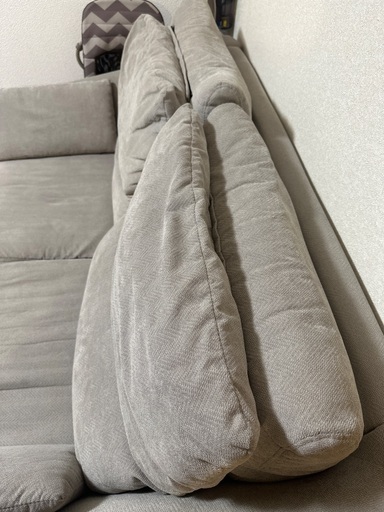 ニトリ　ソファ　グレー