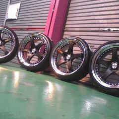 PCD100!!美!SSRプロフェッサーSP4☆19inレクサスCT86BRZプリウスレガシィB4アウトバックインプレッサアベンシスフォレスターニュービートルの画像