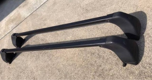 ボルボ純正ルーフキャリア ブラック 2本セット