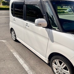 タント カスタム 車検令和8年5月迄 ターボ 電動スライドドア ETCの画像