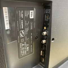 R057☀️ TCL 43型 4K対応地デジTV 19年製 43K600U 液晶テレビ⭐動作確認済 ⭐クリーニング済の画像