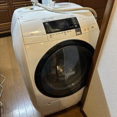 ドラム式洗濯機　乾燥機　9／6kg