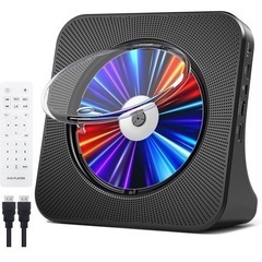 【新品未使用】Gueray CDプレーヤー 卓上置き式 CD/F...