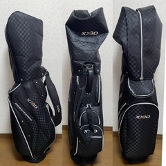 【値下げ不可❌】美品✨ ゴルフバッグ ゼクシオ XXIO ネームプレート付 の画像