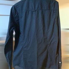 NANO UNIVERSE｜上品ドット柄シャツ Lサイズ｜洗練された大人の一枚の画像