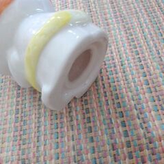 昭和レトロ　陶器の貯金箱の画像