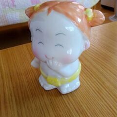 昭和レトロ　陶器の貯金箱