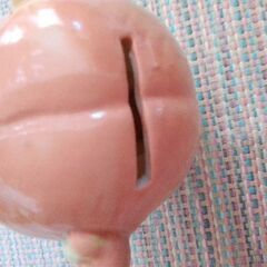 昭和レトロ　陶器の貯金箱の画像