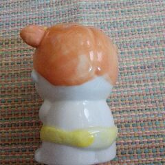 昭和レトロ　陶器の貯金箱の画像