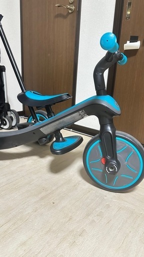 ＜新品未開封＞GLOBBER エクスプローラー トライク 3in1/ティール グロッバー Globber エクスプローラー トライク 3in1 三輪車 キッズ
