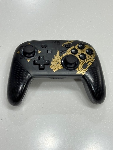 美品 Nintendo Switch Proコントローラー　 モンスターハンターライズエディション