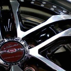 PCD100!!AMEシャレンXF-55α!20inバリ山☆プリウスウィッシュ86BRZレガシィーB4アウトバックインプレッサレクサスCTフォレスターアベンシスの画像