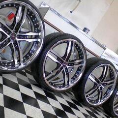 PCD100!!AMEシャレンXF-55α!20inバリ山☆プリウスウィッシュ86BRZレガシィーB4アウトバックインプレッサレクサスCTフォレスターアベンシスの画像
