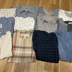 【売ります】ワンピースチュニックシャツ12枚