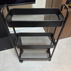 山善キッチンワゴン デスクワゴン