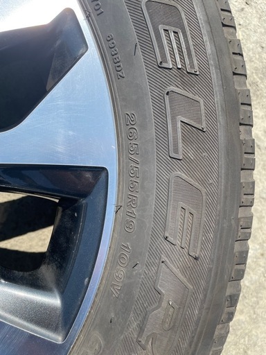 （ご成約済み）150後期プラドTZ-G 純正ホイールタイヤセット