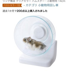ハムスター 回し車 給水器の画像