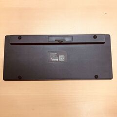 ELECOM Bluetoothミニキーボード  TK-FBP102XBKの画像