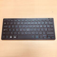 ELECOM Bluetoothミニキーボード  TK-FBP102XBKの画像
