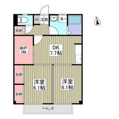 KS🌸初期費用7万🏠賃料１か月無料💕敷金ゼロ🌟礼金ゼロ🌟仲介手数...