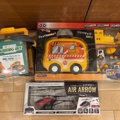 3点セット　ミニカー　おもちゃ　車　新品未開封　男の子　働くくる...