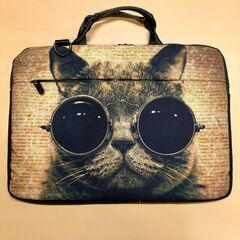 PCキャリーケース（ネコ）15インチ対応の画像