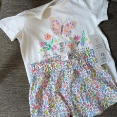 『タグつき新品』イギリス購入 ベビー服 2点セット 生後3ヶ月か...