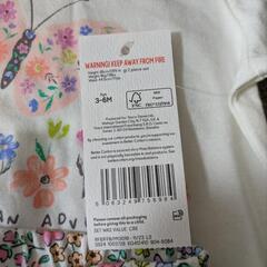 『タグつき新品』イギリス購入 ベビー服 2点セット 生後3ヶ月から6ヶ月 Tシャツ ショートパンツ セットの画像