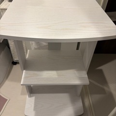 ぼん家具 マルチワゴン 3段 キャスター付き スリム キッチン オープン 収納の画像