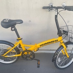 【取引中】ハマー　折り畳み自転車