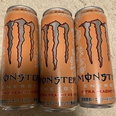 エナジードリンク　モンスター3本