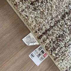ラグ　ブラウン系　の画像