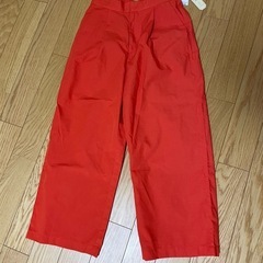 【新品タグ付】Mサイズ　ワイドパンツ