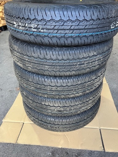 ダンロップグラントレック195/80r15 5本セット (ST) 笠岡の