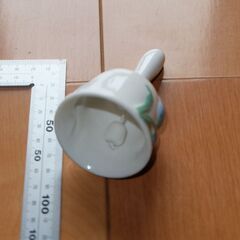陶器製 呼び鈴 チリンチリン チャイム バラ ばら 薔薇の画像