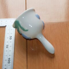 陶器製 呼び鈴 チリンチリン チャイム バラ ばら 薔薇の画像