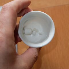 陶器製 呼び鈴 チリンチリン チャイム バラ ばら 薔薇の画像