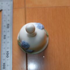 陶器製 呼び鈴 チリンチリン チャイム バラ ばら 薔薇の画像