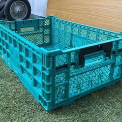 840 三甲 オリコン プラスチック 折畳 コンテナ 収納 [ EP42A ] 引取歓迎 【あぐり家鳥取中央店】の画像