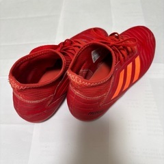 アディダスadidas Predator サッカーシューズ 赤　23.5cmの画像
