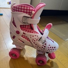 アジャスタブル　ローラースケート　ピンクの画像