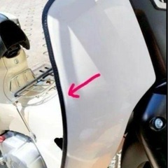 スーパーカブ レッグシールド 車用ドア モール 保護カバー ブラック　5メートルの画像