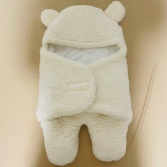 【美品】KONGZEE ベビー おくるみ スワドル クマ　0-3...