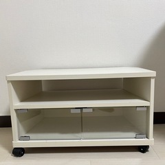 【無料】テレビ台　キャスター付　収納付　