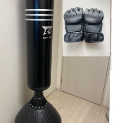サンドバッグ  BODYRAJA 　185cmグローブ付