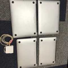 MacBook本体 4台セット 充電器付きの画像