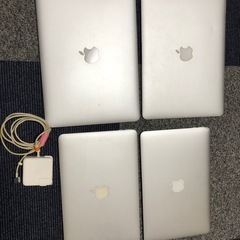 MacBook本体 4台セット 充電器付きの画像
