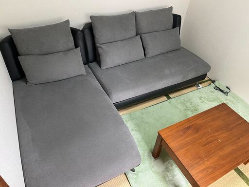 【定価10万→2万】ニトリ3人掛けソファ